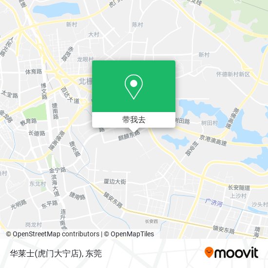 华莱士(虎门大宁店)地图