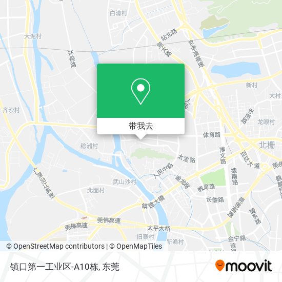 镇口第一工业区-A10栋地图