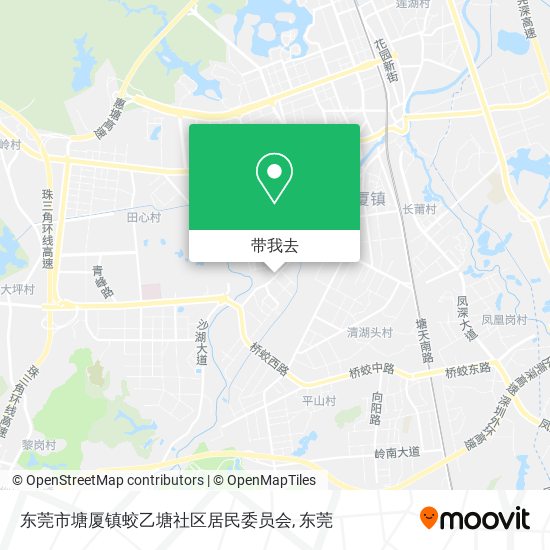 东莞市塘厦镇蛟乙塘社区居民委员会地图