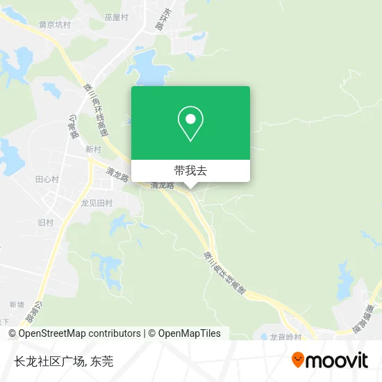 长龙社区广场地图