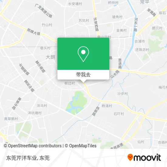 东莞芹洋车业地图