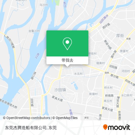 东莞杰腾造船有限公司地图