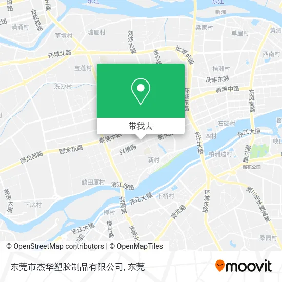 东莞市杰华塑胶制品有限公司地图
