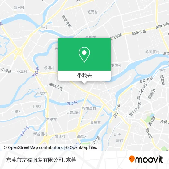 东莞市京福服装有限公司地图
