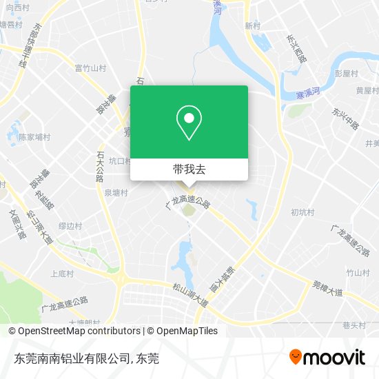 东莞南南铝业有限公司地图