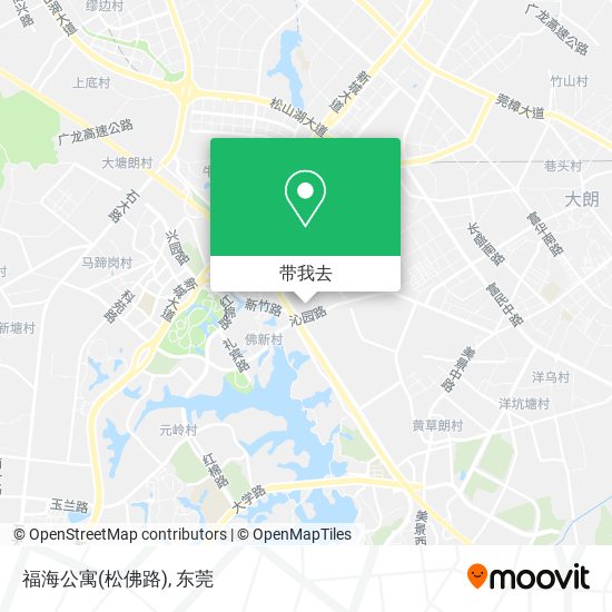 福海公寓(松佛路)地图