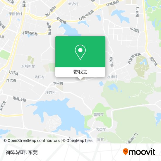 御翠湖畔地图