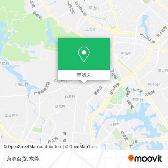 康源百货地图