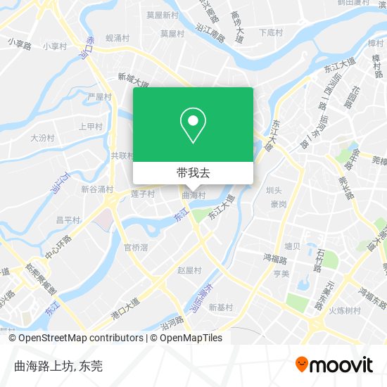 曲海路上坊地图