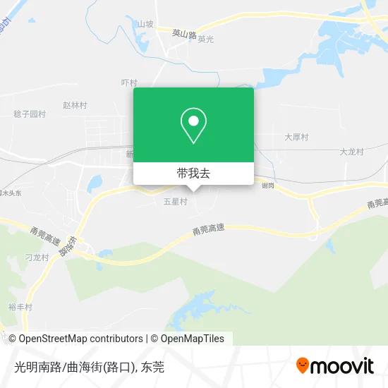 光明南路/曲海街(路口)地图