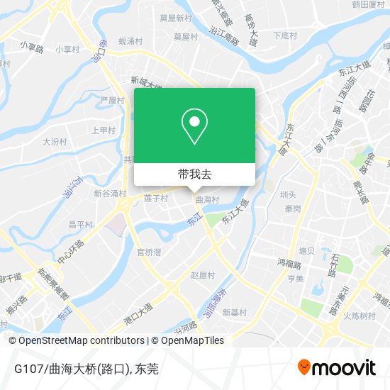 G107/曲海大桥(路口)地图