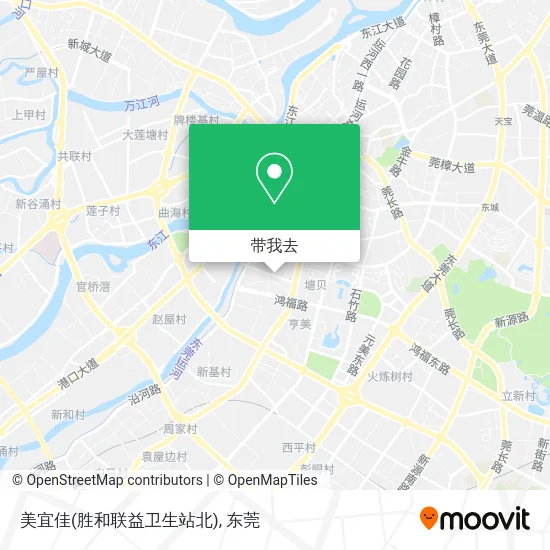 美宜佳(胜和联益卫生站北)地图