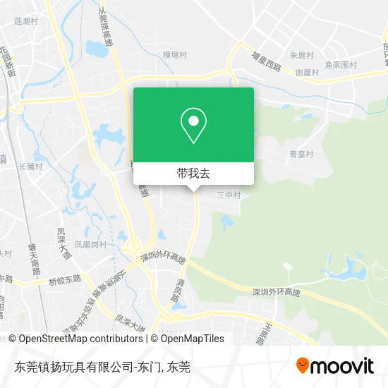 东莞镇扬玩具有限公司-东门地图
