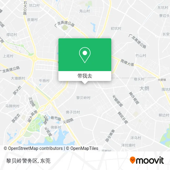 黎贝岭警务区地图
