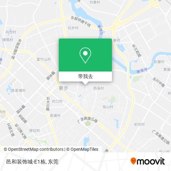 邑和装饰城-E1栋地图
