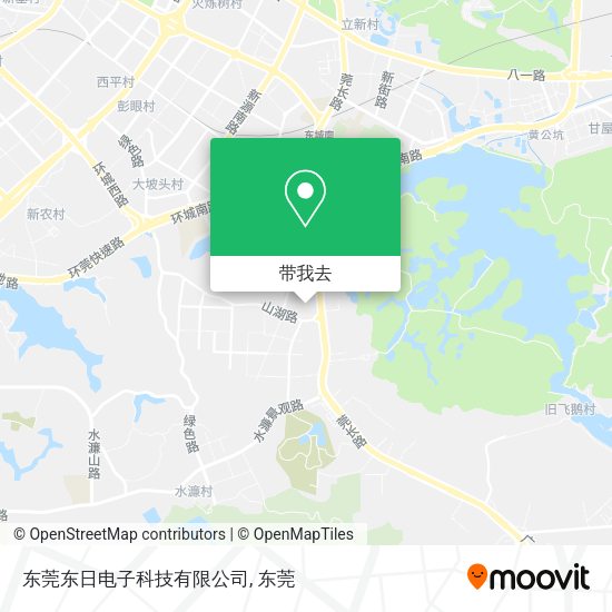 东莞东日电子科技有限公司地图