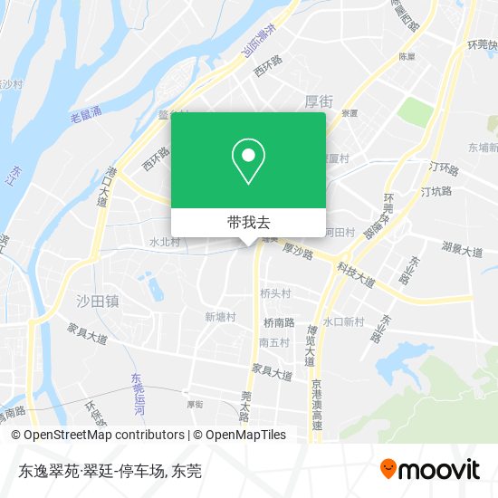 东逸翠苑·翠廷-停车场地图