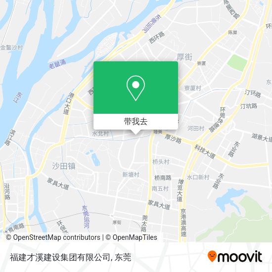 福建才溪建设集团有限公司地图