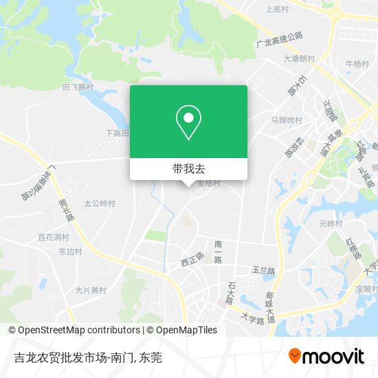 吉龙农贸批发市场-南门地图