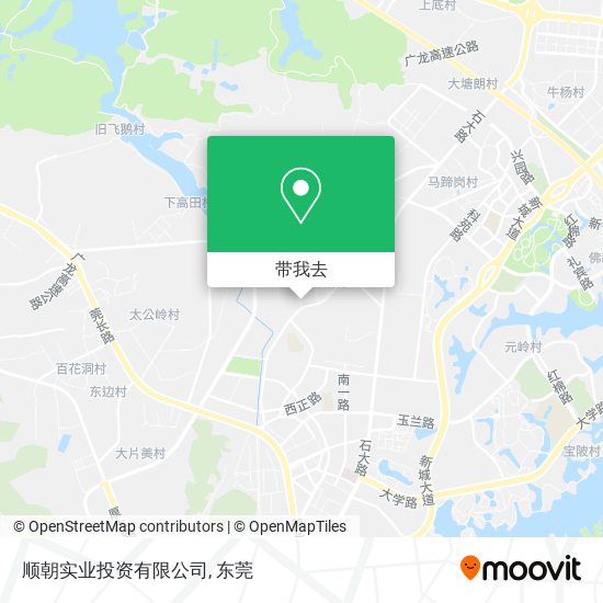 顺朝实业投资有限公司地图