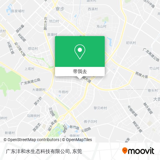 广东沣和水生态科技有限公司地图