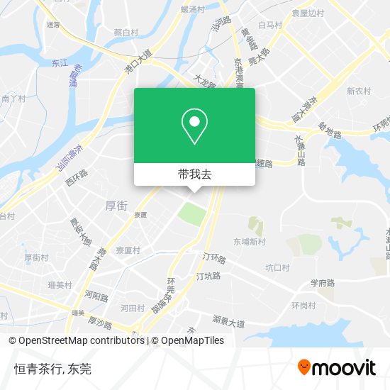 恒青茶行地图