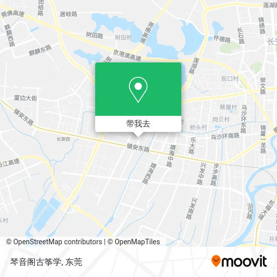 琴音阁古筝学地图