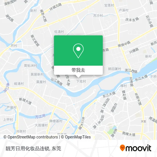 靓芳日用化妆品连锁地图