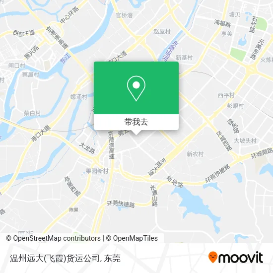 温州远大(飞霞)货运公司地图