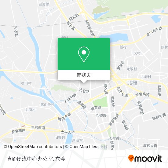 博涌物流中心办公室地图