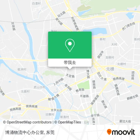 博涌物流中心办公室地图