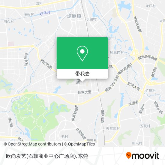 欧尚发艺(石鼓商业中心广场店)地图