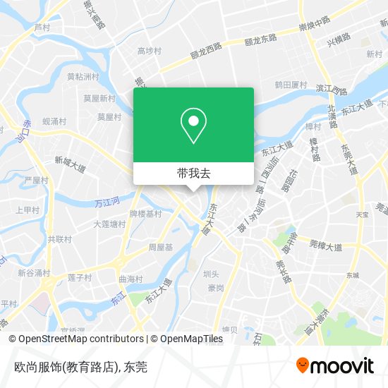 欧尚服饰(教育路店)地图
