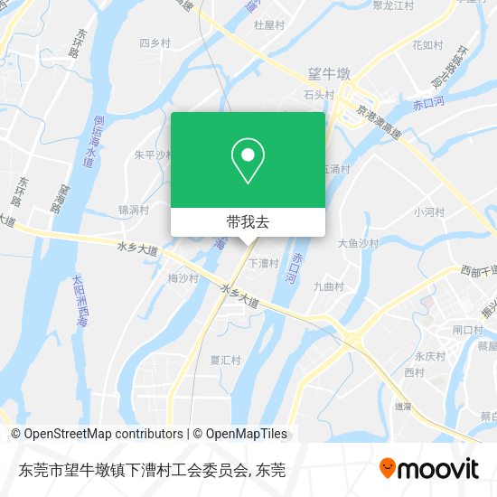 东莞市望牛墩镇下漕村工会委员会地图