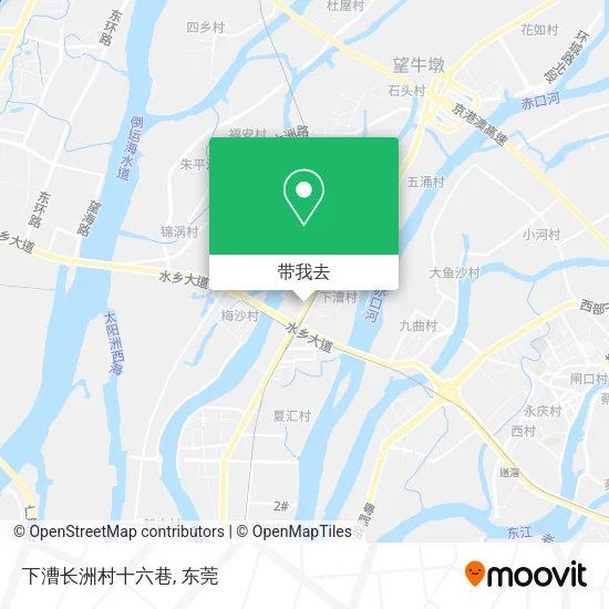 下漕长洲村十六巷地图