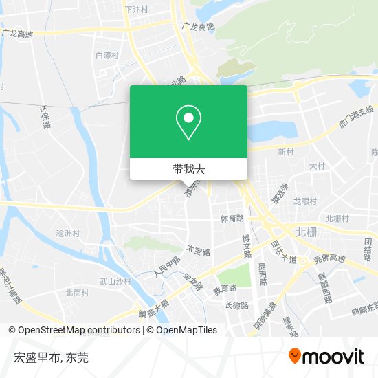 宏盛里布地图