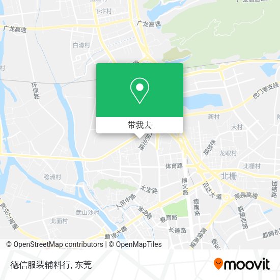 德信服装辅料行地图