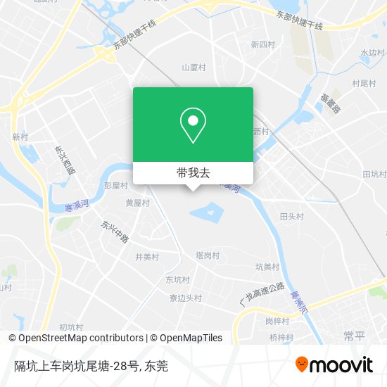 隔坑上车岗坑尾塘-28号地图