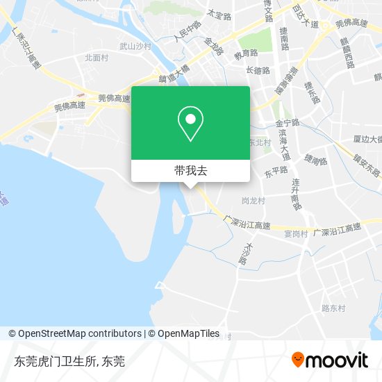 东莞虎门卫生所地图