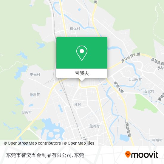 东莞市智奕五金制品有限公司地图