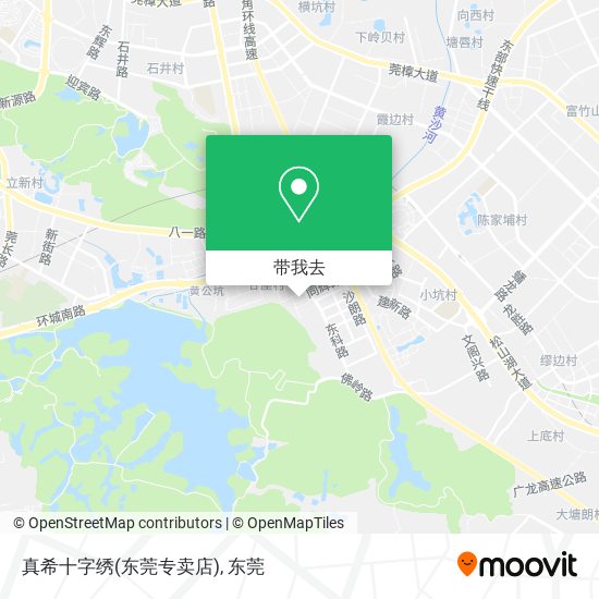 真希十字绣(东莞专卖店)地图