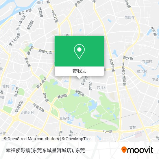 幸福侯彩擂(东莞东城星河城店)地图