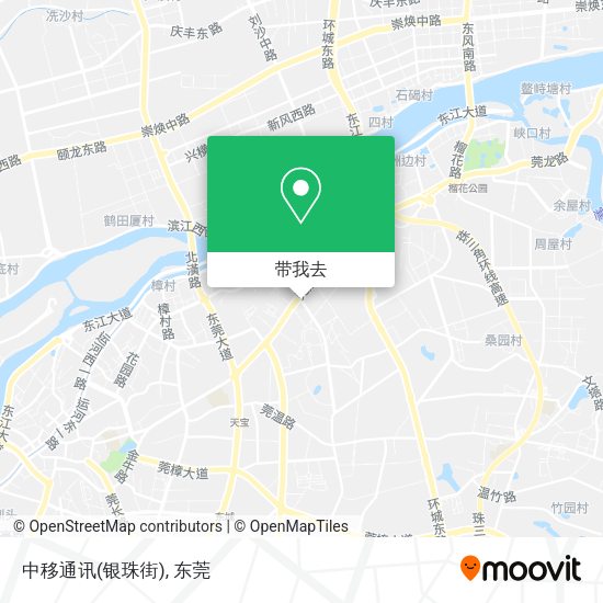 中移通讯(银珠街)地图