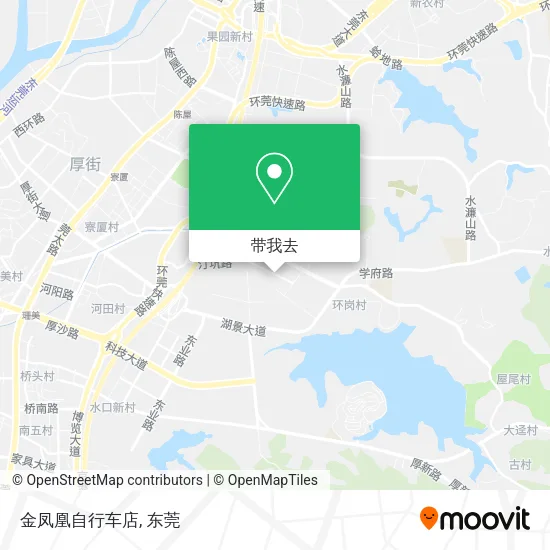 金凤凰自行车店地图