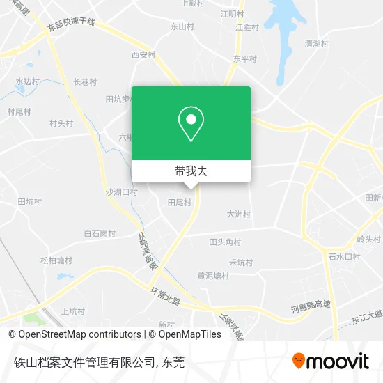 铁山档案文件管理有限公司地图