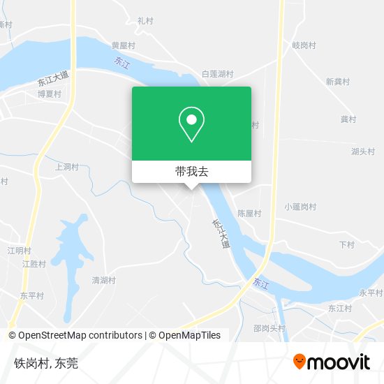 铁岗村地图