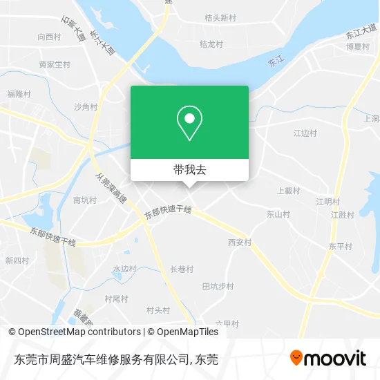 东莞市周盛汽车维修服务有限公司地图