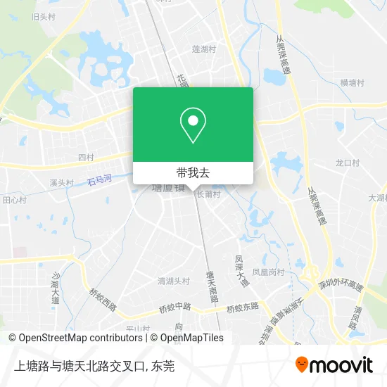 上塘路与塘天北路交叉口地图