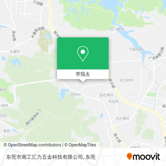 东莞市南工汇力五金科技有限公司地图