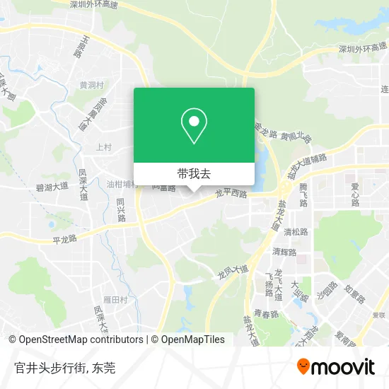 官井头步行街地图